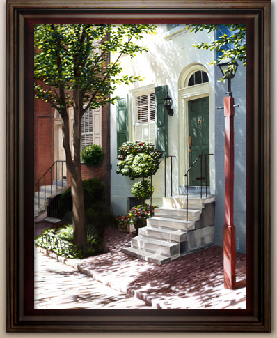 Old City Philadelphia Painting
