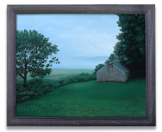 Rolling Fog Oil Painted Landscape blairstown nj